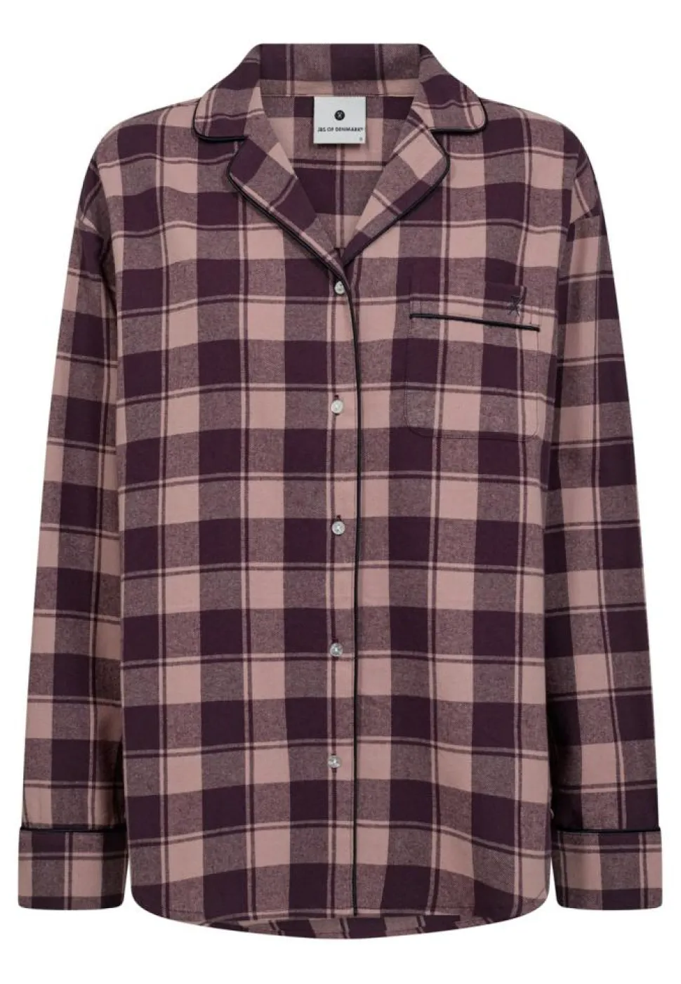 Pyjamasskjorte, Rose, XL