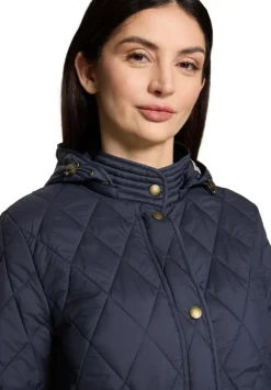 Quiltet Jakke, Deep Navy, 40