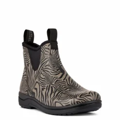 Rain Rafaell Gummistøvler, Zebra Taupe, 40