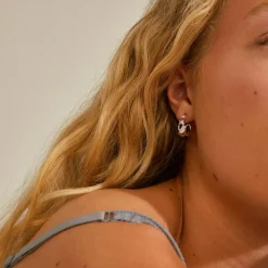 Rani Øreringe, Silver Plated