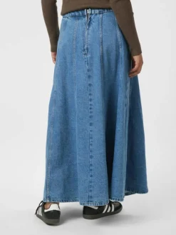 Raya Denim Nederdel, Vintage Blue, 38