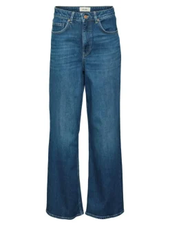 Rebecca Wide Jeans, Medium Blue Denim, W27/L34