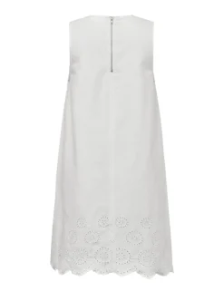 Rhiann Scallop-G Kjole, White, S