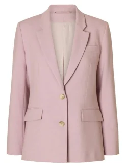 Rita Classic Blazer, Bleached Mauve, 38