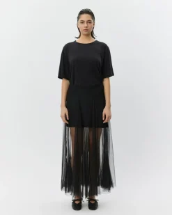 RoaslySW Maxi Nederdel, Black, 42