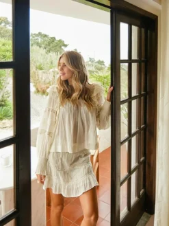 Robby S Voile Nederdel, Light Yellow, 42