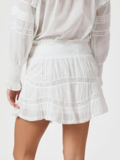 Robby S Voile Nederdel, White, 42