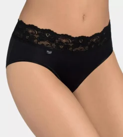 Romance Midi-trusser, Black, 40