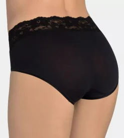 Romance Midi-trusser, Black, 40