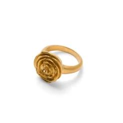 Rose Ring, Gold Plated, 55
