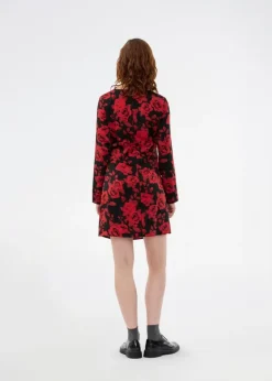 RuthieMD Print Kjole, Racing Rose, M