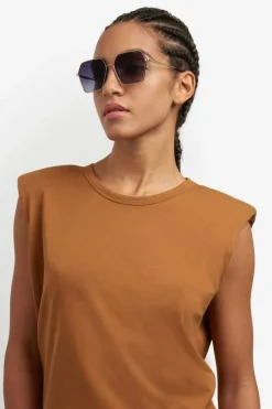 3057/S Solbriller, Gold Black