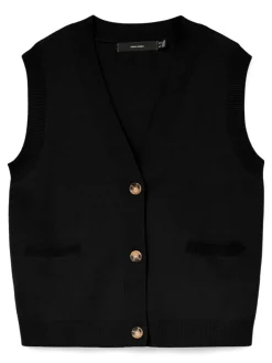 Saba Vest, Black, L