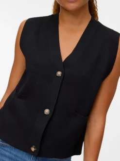 Saba Vest, Black, L