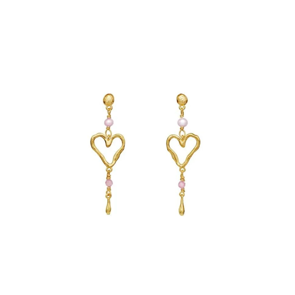 Sabi Petite Øreringe, Gold Plated