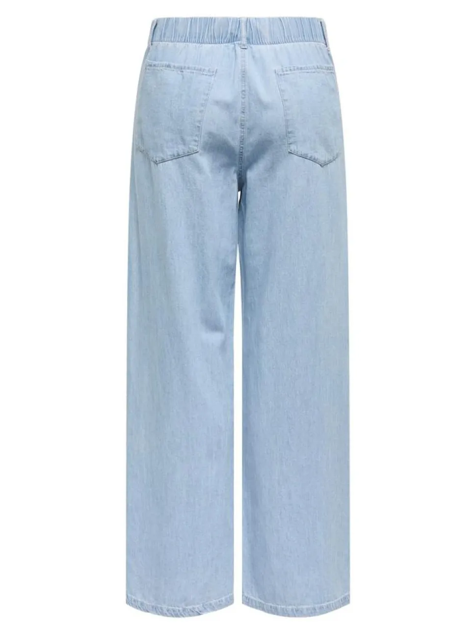 Sabrina Wide Tie Jeans, Light Blue Denim, XS/L32