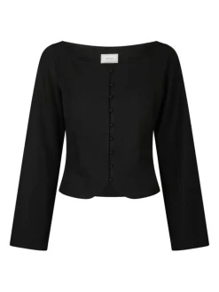 Salsa Structure Bluse, Black, 36