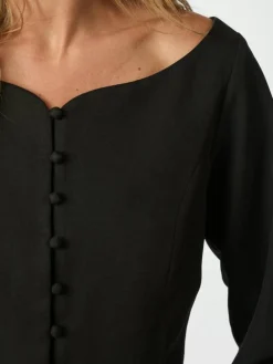 Salsa Structure Bluse, Black, 36