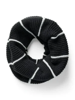 Sana Tube Halstørklæde, Black/Cloud Dancer