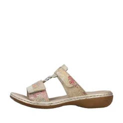 Sandaler, Shell/Beige Multi, 40
