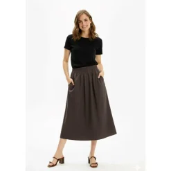 Sandra Nederdel, Brown, XL