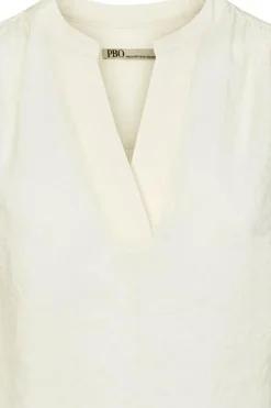 Sara Linalo Bluse, Star White, 40