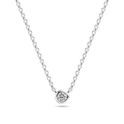 Sarzana Halskæde, Silver, 45 cm