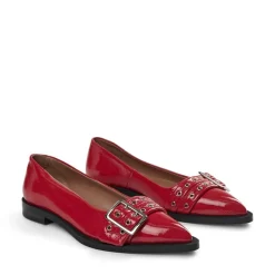 Saso Low Sko, Red Patent, 41