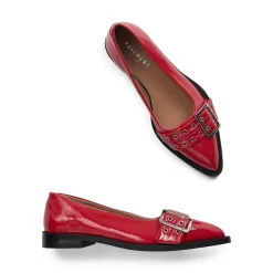 Saso Low Sko, Red Patent, 41