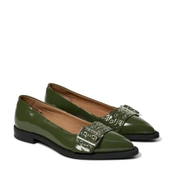 Saso Low Sko,Green Patent, 36