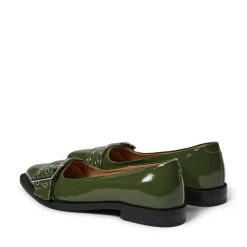 Saso Low Sko,Green Patent, 36