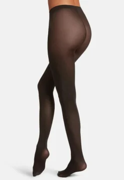 Satin Opaque 50 Strømpebukser, Sort, L