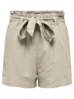 Say Linen Shorts, Oatmeal, 36