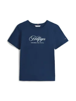Script Reg T-shirt, Dark Night Navy, L