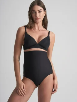 Sculpting High Waist Brief, Black, XXL