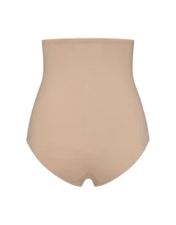Sculpting High Waist Brief, Beige, XL