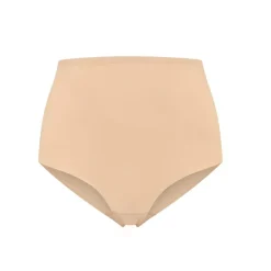Sculpting Mid Waist Brief, Beige, XL