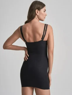 Sculpting Open Bust Underkjole, Black, L