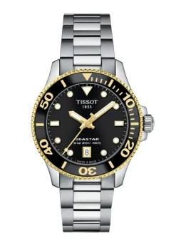 Seastar T120.210.21.051.00 Ur, Stål/Sort, 37 mm