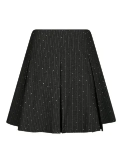 Selah B Pinstripe Nederdel, Antracit, 38