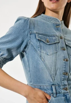 SelenaDEA Denimkjole, Light Blue, M