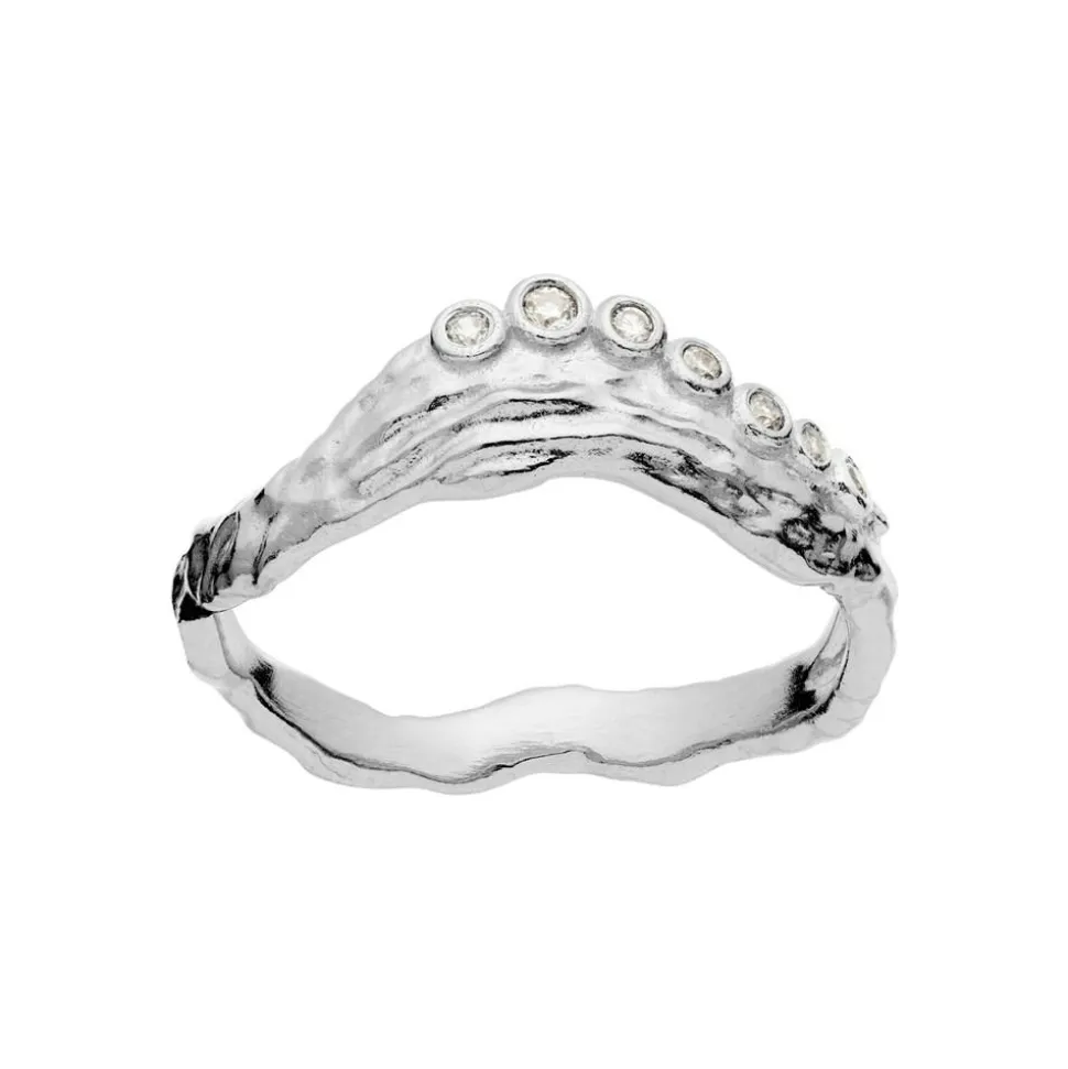 Selene Ring, Sterling Silver, 53