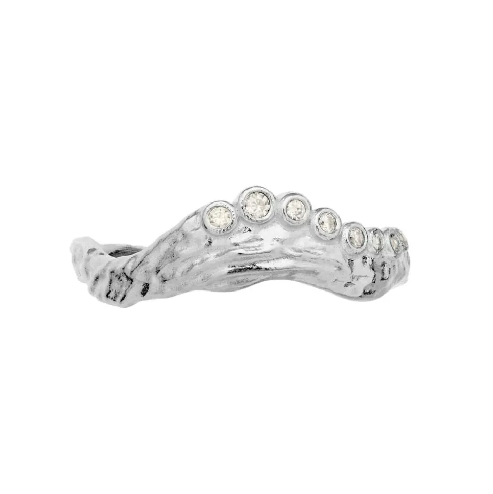 Selene Ring, Sterling Silver, 53