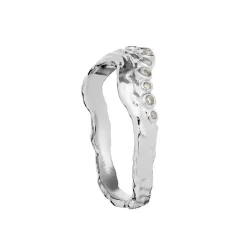 Selene Ring, Sterling Silver, 53