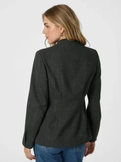 Senara Blazer, Dark Grey Melange, 38