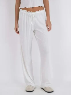 Serafina Pointelle Bukser, White, 42