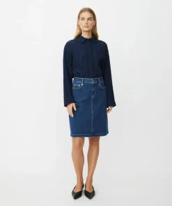 Seravine Nederdel, Blue Denim, XL