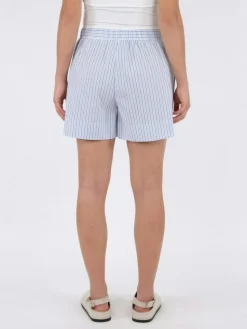 Shady Stripe Shorts, Light Blue, 34