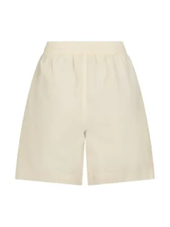 Shala Linen Shorts, Light Yellow, 38