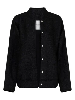 Sharon Bomber Jakke, Sort, 34